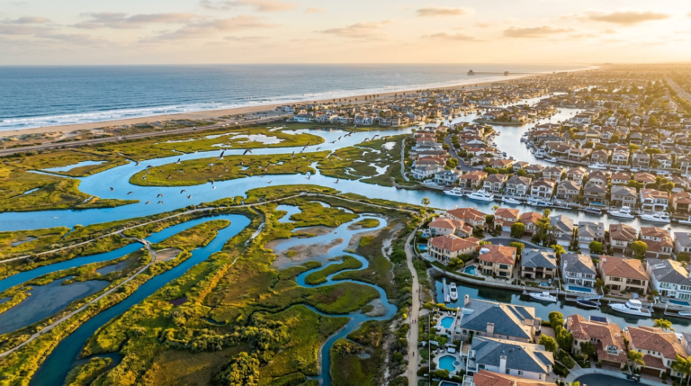 Bolsa Chica wetlands homes adjacent to ecological reserve buyer guide