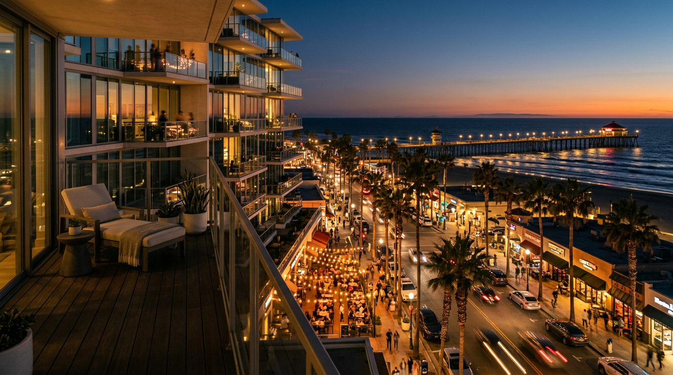 Downtown Huntington Beach condos buyer guide for Pier and Main Street walkability